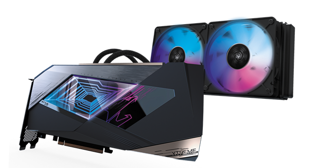 AORUS GeForce RTX 3090 3080 XTREME WATERFORCE 2 6b12b